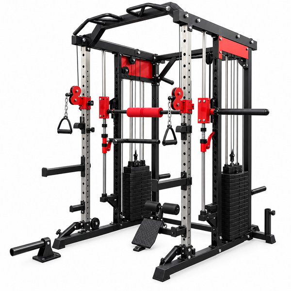 Multi Gym Smith Machine with Weights